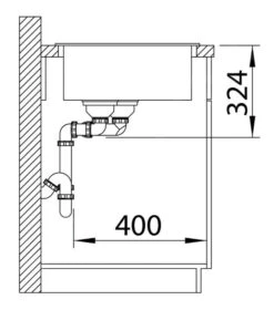 Blanco Legra 8 - Silgranitspüle, 780x500 Mm, Aluminium 526225 -Geschäft Für Küchenarmaturen b3776f858fe9266cda08cda9