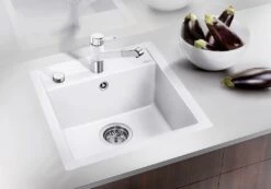 Blanco Dalago 45 - Silgranitspüle, 500x455 Mm, Mit Ablaufbedienung, Weiß 517169 -Geschäft Für Küchenarmaturen b61f50aed267bf6536800cc0