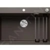Blanco Etagon 8 - Silgranitspüle, 780x510 Mm, Mit Ablaufbedienung Und Zubehör, InFino, Kaffee 525186