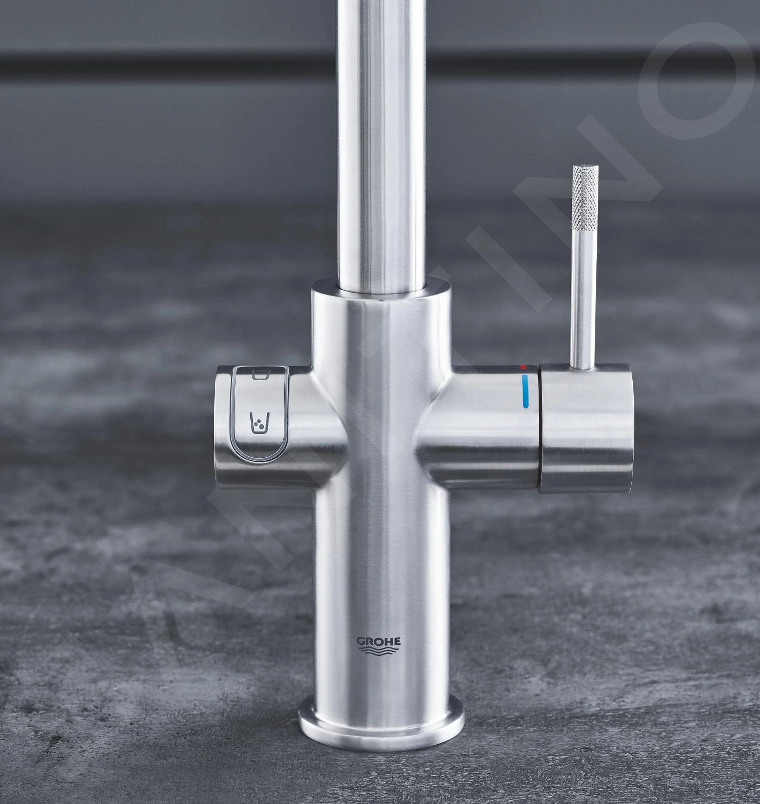 Grohe Blue Home - Spültischarmatur Connected, Mit Kühleinheit Und Wasserfilter, SuperSteel 31456DC1 3 Grohe Blue Home - Spültischarmatur Connected, Mit Kühleinheit Und Wasserfilter, SuperSteel 31456DC1 – Bild 3