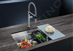 Blanco Etagon 700 - Spüle, 740x440 Mm, Mit Schienen, Edelstahl 524270 -Geschäft Für Küchenarmaturen bd1ca2d9a5f0fd97ee716939