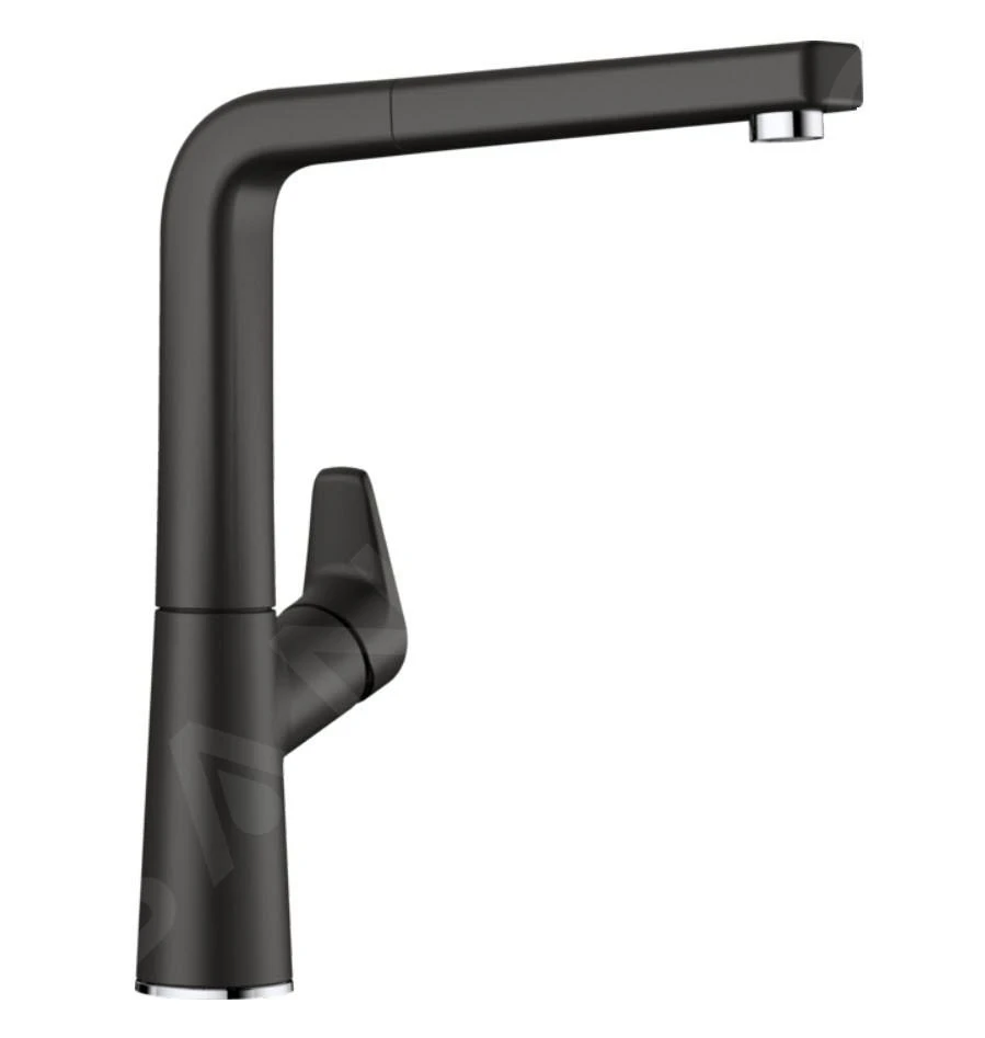 Blanco Avona S - Küchenarmatur, Mit Ausziehbarem Anschluss, Schwarz 526170 1 Blanco Avona S - Küchenarmatur, Mit Ausziehbarem Anschluss, Schwarz 526170