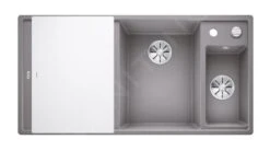 Blanco Axia III 6 - Silgranitspüle, 1000x510 Mm, Mit Ablaufbedienung Und Zubehör, InFino, Aluminium 523474 -Geschäft Für Küchenarmaturen c34a90a095e05f7ab89cd447