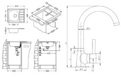 Alveus Sets - Spüle-Set Zoom 10 Und Armatur Karina + Geschenk, Chrom SETA267 -Geschäft Für Küchenarmaturen c719f55e9815e72a09f03c06