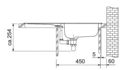 Franke Euroform - Edelstahlspüle EFL 614-78, 780x475 Mm, Leinenoptik 101.0684.387 -Geschäft Für Küchenarmaturen d020fcf7d31dc60cb7cbe8ab