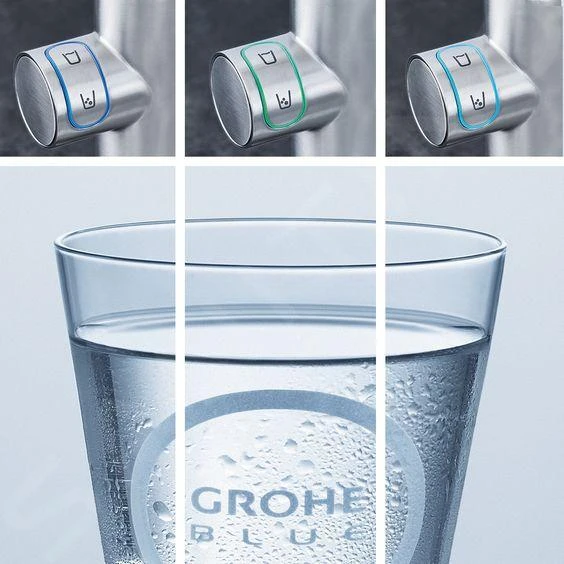 Grohe Blue Home - Spültischarmatur Connected, Mit Kühleinheit Und Wasserfilter, SuperSteel 31456DC1 7 Grohe Blue Home - Spültischarmatur Connected, Mit Kühleinheit Und Wasserfilter, SuperSteel 31456DC1 – Bild 7