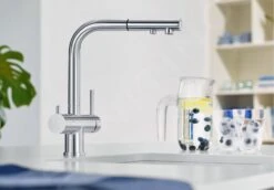 Blanco Fontas S II - Küchenarmatur Mit Ausziehbarer Brause Und Filterfunktion, Edelstahl 525199 -Geschäft Für Küchenarmaturen d6b853f7fb81d4c7860ff23a