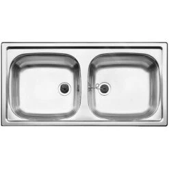Blanco Top EZ - Spüle, 860x435, Edelstahl 500372