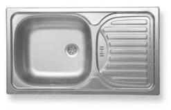 Novaservis Abwäschen - Spülbecken 435 X 760 Mm, Edelstahl DR43/76