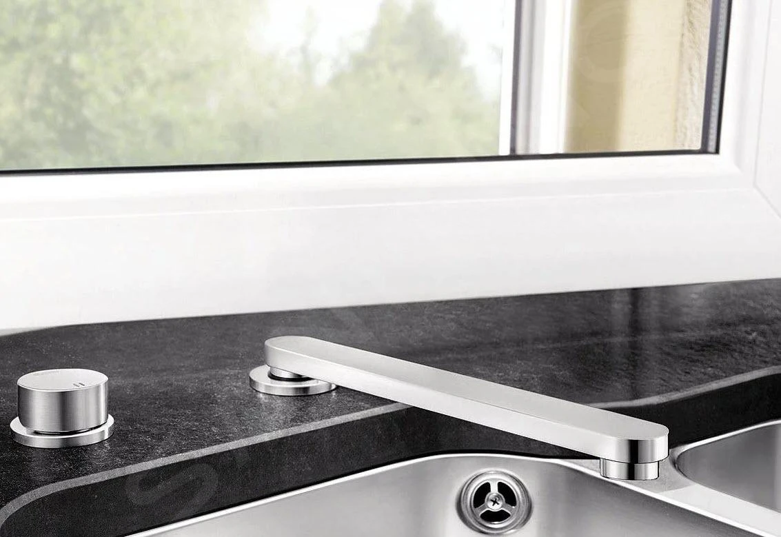 Blanco Eloscope F II - Küchenarmatur, Für Unterfenstermontage, 2 Hahnlöcher, Chrom 516672 5 Blanco Eloscope F II - Küchenarmatur, Für Unterfenstermontage, 2 Hahnlöcher, Chrom 516672 – Bild 5