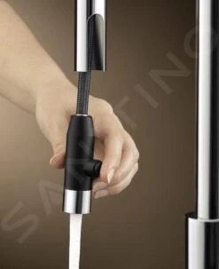 Blanco Carena S - Küchenarmatur, Mit Ausziehbarer Brause, Tartufo/Chrom 521376 -Geschäft Für Küchenarmaturen db5ddd7132c8573262d76704