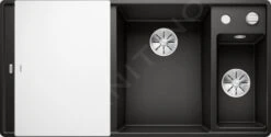 Blanco Axia III 6 - Silgranitspüle, 990x500 Mm, Mit Ablaufsystembedienung Und Zubehör, Schwarz 525854 -Geschäft Für Küchenarmaturen dda8b5d697514c4c02f21146
