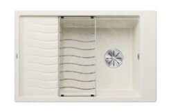 Blanco Elon XL 6 - Silgranitspüle, 780x500 Mm, Mit Zubehör, InFino, Soft Weiß 527069