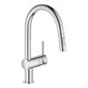 Grohe Minta - Spültischarmatur Mit Ausziehbarer Geschirrbrause, Verchromt 32321002