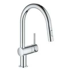 Grohe Minta - Spültischarmatur Mit Ausziehbarer Geschirrbrause, Verchromt 32321002