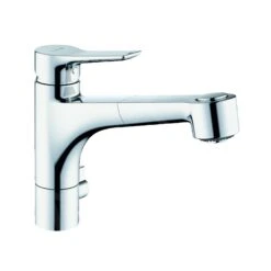 Kludi Mix - Spültisch-Einhebelmischer Mit Herausziehbarem Auslauf Und Mehrfachanschluss, Verchromt 329450575