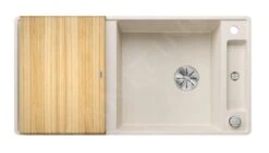 Blanco Axia III XL 6 - Silgranitspüle, 990x500 Mm, Mit Ablaufsystembedienung Und Zubehör, InFino, Soft Weiß 527054 -Geschäft Für Küchenarmaturen e9adf6875b29c4cb7fcf9ed0