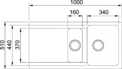 Franke Orion - Tectonite Spülbecken OID 651, 1000x510 Mm, Weiß 114.0288.591 -Geschäft Für Küchenarmaturen ea6fd79dfc970ce8e8912f74
