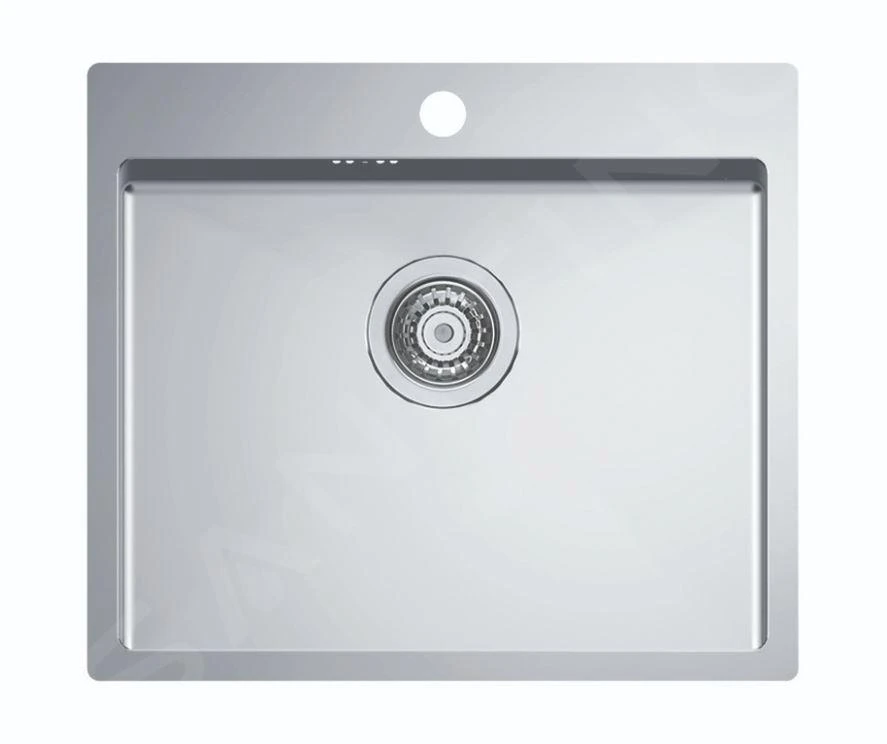 Alveus Quarto - Spüle 550x480 Mm, Edelstahl 1124382 1 Alveus Quarto - Spüle 550x480 Mm, Edelstahl 1124382