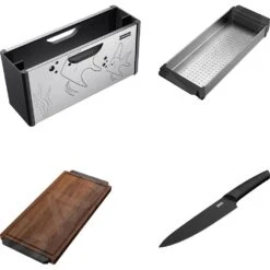 Franke Zubehör - Box Zum Spülbecken Mit Zubehör, Edelstahl/Kunststoff Schwarz 112.0619.946 -Geschäft Für Küchenarmaturen f106e43c54923d835b1435ad