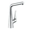 Hansgrohe Metris New - Spültisch Einhebelmischer, Vorfenstermontage, Verchromt 14823000