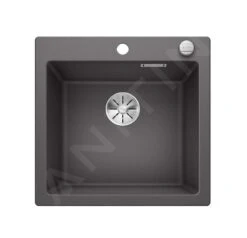 Blanco Pleon 5 - Silgranitspüle, 515x510 Mm, InFino, Felsgrau 523677