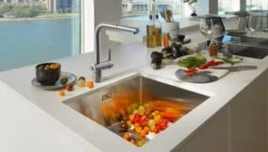 Franke Atlas Neo - Elektronische Spültischarmatur FC 5523.501 Mit Ausziehbarem Endstück, Edelstahl 115.0625.523 -Geschäft Für Küchenarmaturen fc9e76c44a352f41c2aa4f69